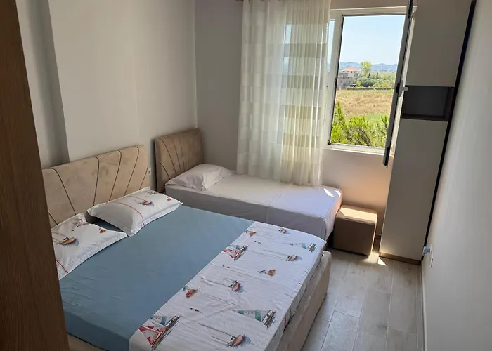 Gridis Qerret - One Bedroom Apartment, At Qerret Beach, Durres, Albania *