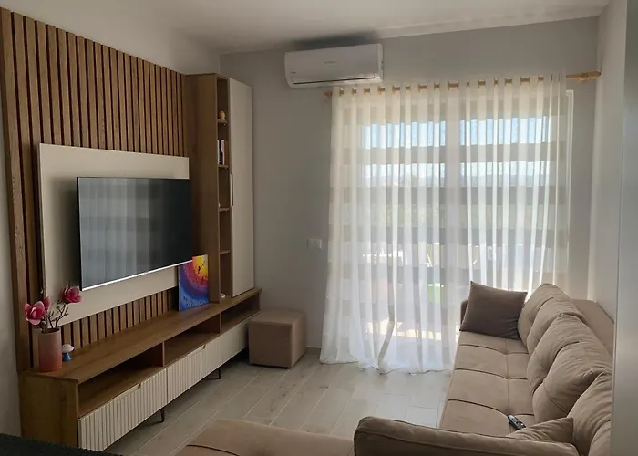 Appartement Gridis Qerret - One Bedroom Apartment, At Qerret Beach, Durres, Albania Golem (Tirana)